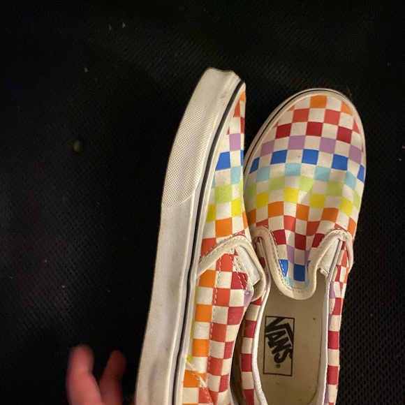 Vans gently used size 3 kids - Picture 3 of 4